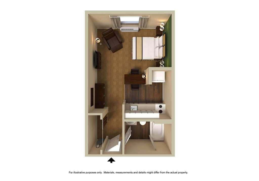 Extended Stay America Select Suites - Raleigh - Rtp - 4610 Miami Blvd Durham Kamer foto